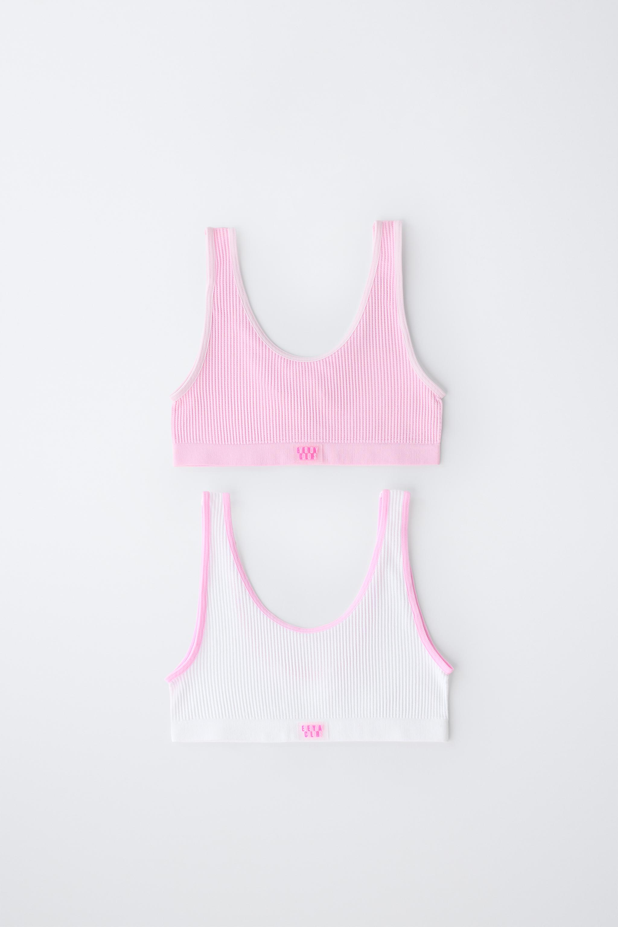 8-14 YEARS/ TWO-PACK SEAMLESS TOPS